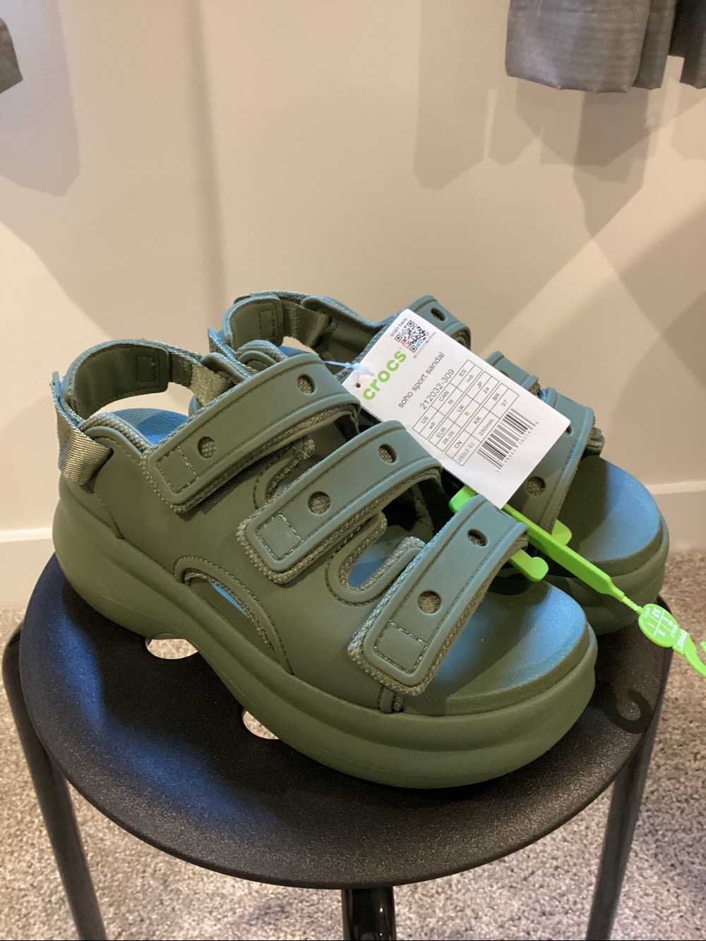 CROCS Soho Sport Sandals - Size 8